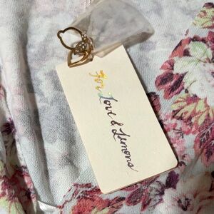 For Love And Lemons Floral Sweater Cardigan